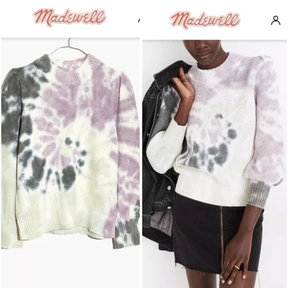 Madewell Tie-Dye Sweater - Picture 3 of 3